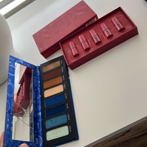 Melt Cosmetics lip and eyeshadow set